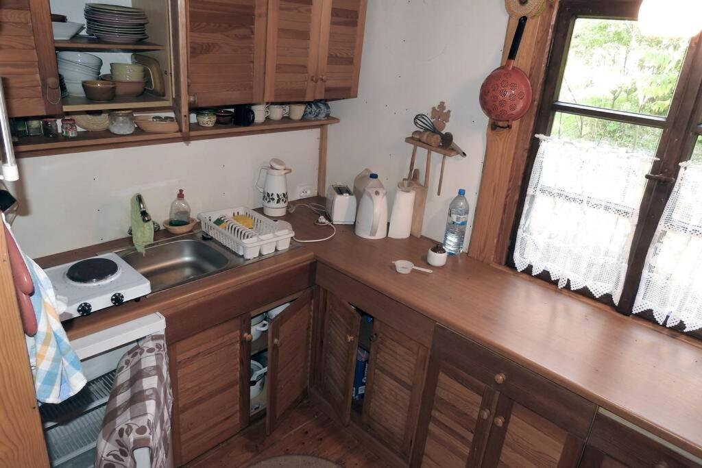 Modrzewiowy Domek Letniskowy - Stare Czaple Brodnica  Bagian luar foto